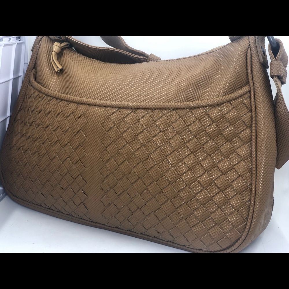 Bottega Veneta Leather Shoulder Bag w/COA